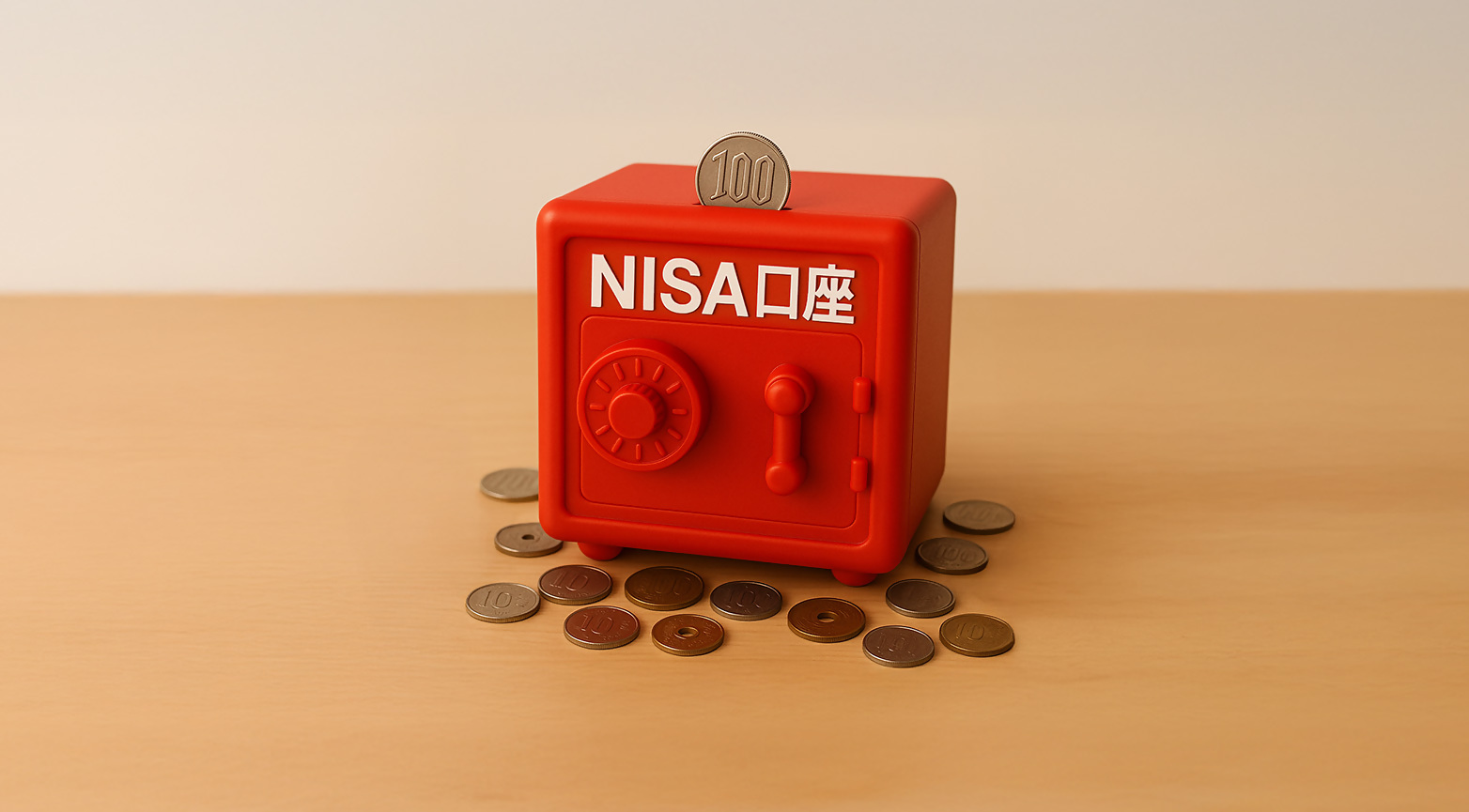 NISA口座の貯金箱